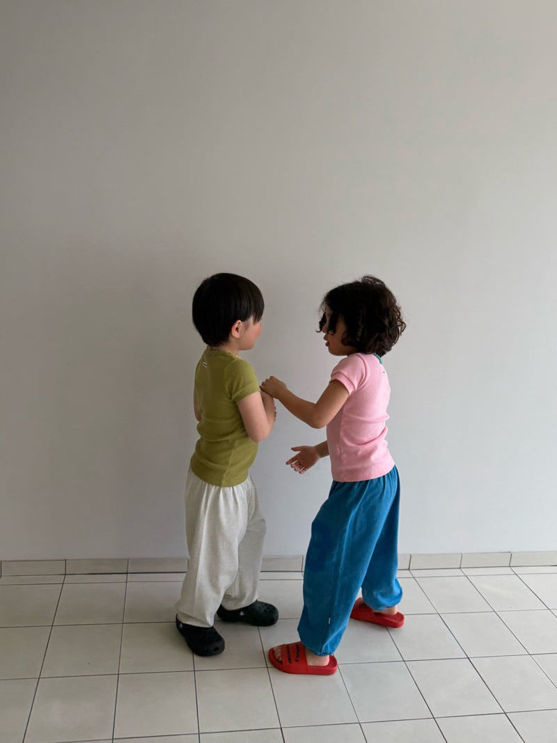Cantucci Studio - Korean Children Fashion - #todddlerfashion - Modal Ribbed Tee - 10