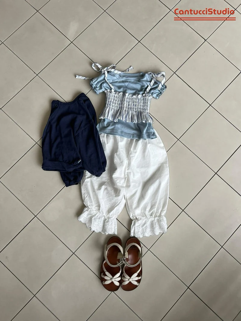 Cantucci Studio - Korean Children Fashion - #todddlerfashion - Anne Lace Pants - 6