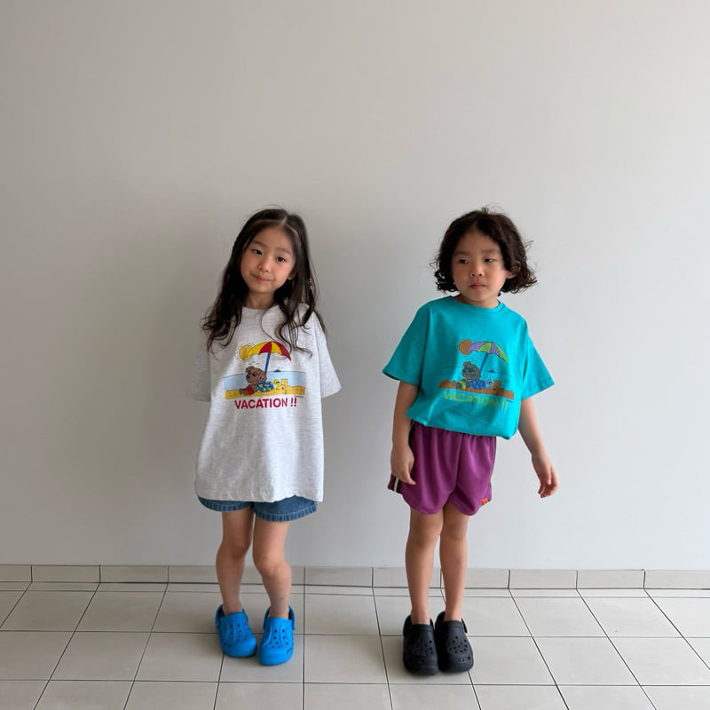 Cantucci Studio - Korean Children Fashion - #toddlerclothing - Vacation Tee - 8