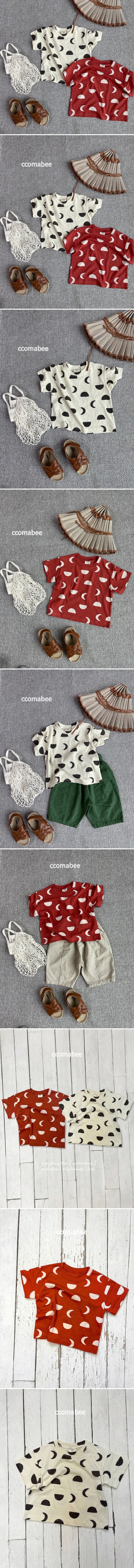Ccomabee - Korean Children Fashion - #fashionkids - Moon Tee