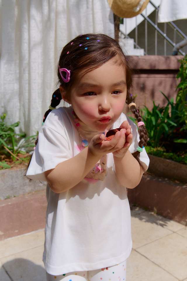 Chouchou Shasha - Korean Children Fashion - #Kfashion4kids - Unicorn Half-Length Leggings - 5