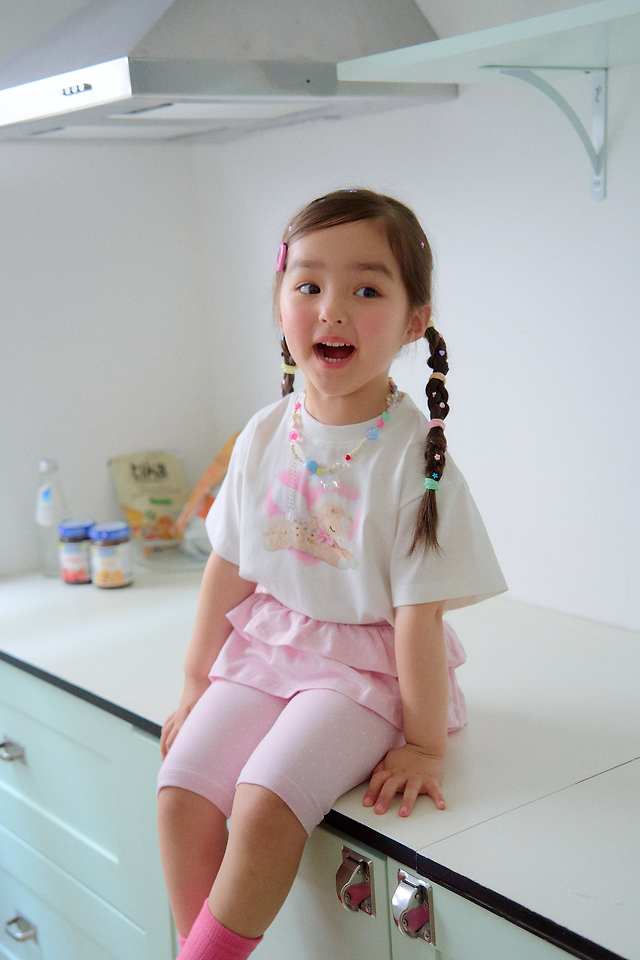 Chouchou Shasha - Korean Children Fashion - #kidzfashiontrend - Unicorn Graphic Short-sleeved Tee - 4