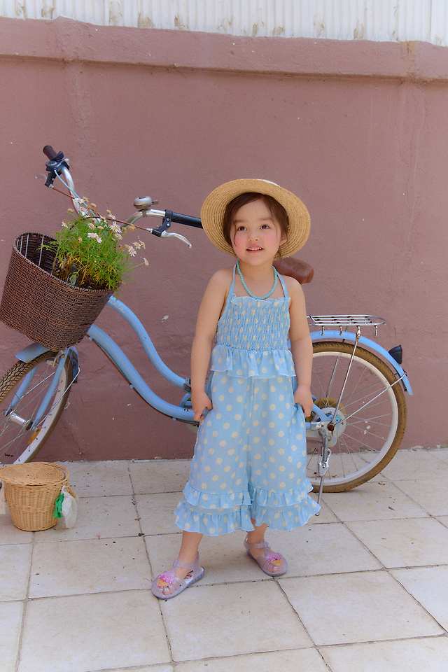 Chouchou Shasha - Korean Children Fashion - #childofig - Sofia Dotted Smoke Top - 9