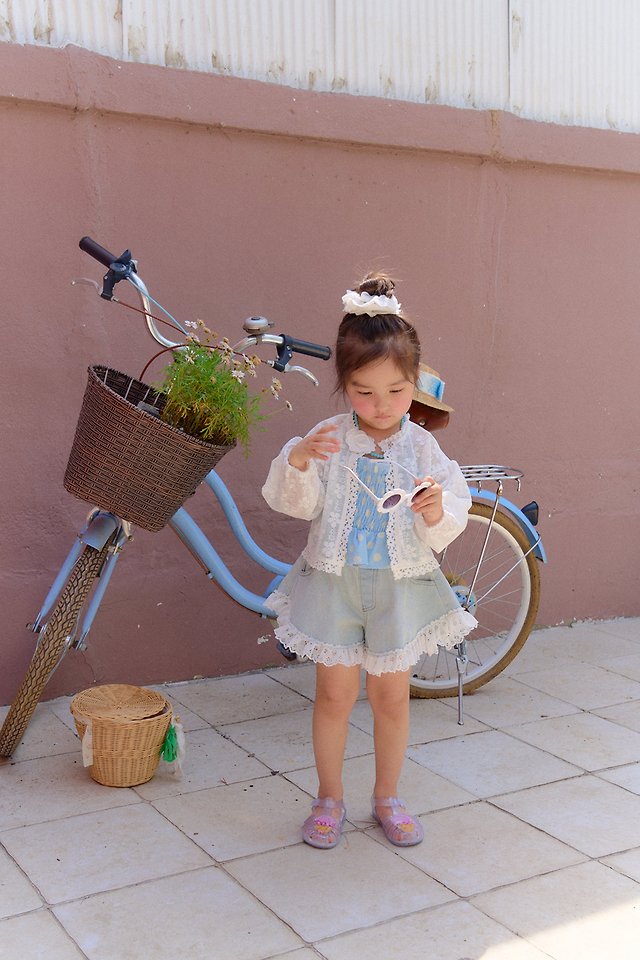 Chouchou Shasha - Korean Children Fashion - #childofig - Lace Cardigan - 6