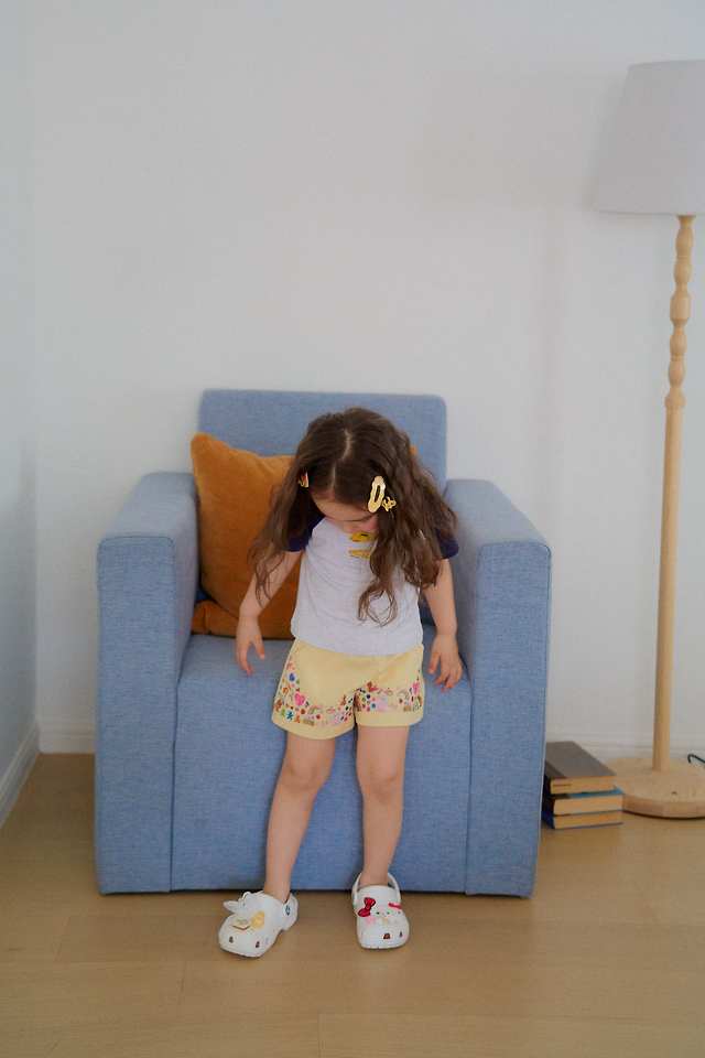 Chouchou Shasha - Korean Children Fashion - #childrensboutique - Summer Sticker Pants - 5