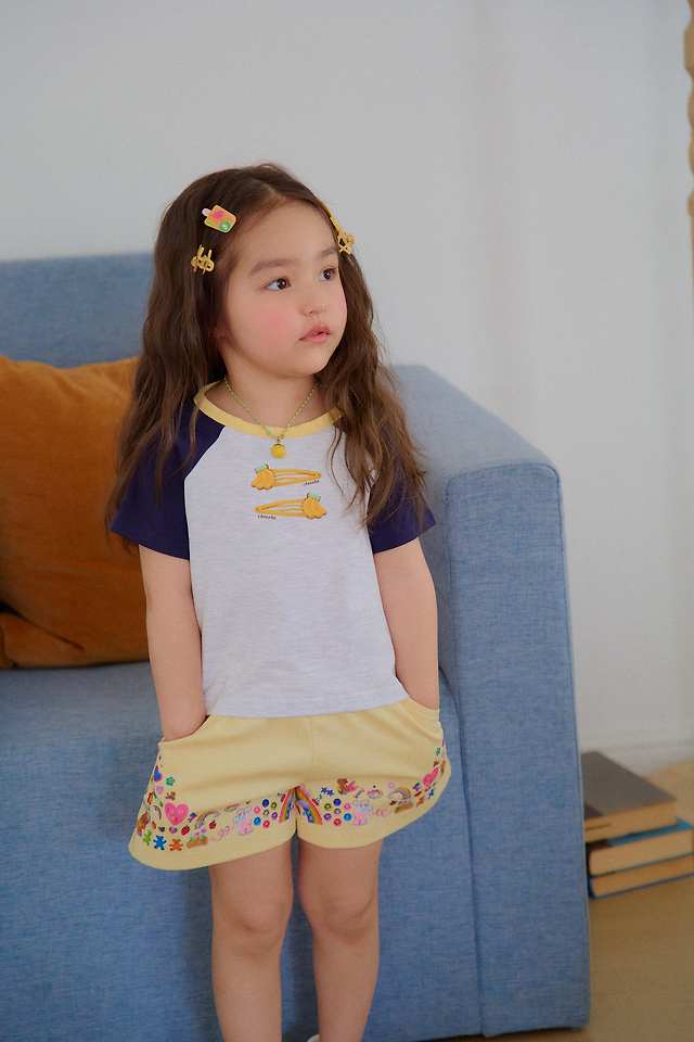 Chouchou Shasha - Korean Children Fashion - #designkidswear - Summer Sticker Pants - 6