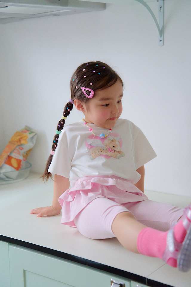 Chouchou Shasha - Korean Children Fashion - #designkidswear - Unicorn Graphic Short-sleeved Tee - 12