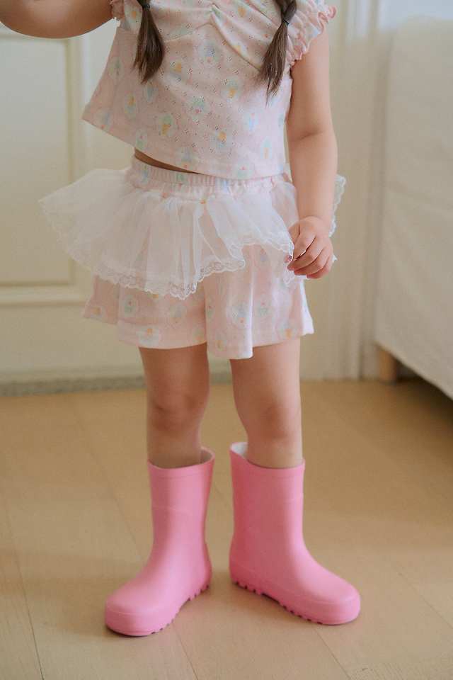 Chouchou Shasha - Korean Children Fashion - #discoveringself - Ice Cream Tulle Pants - 9