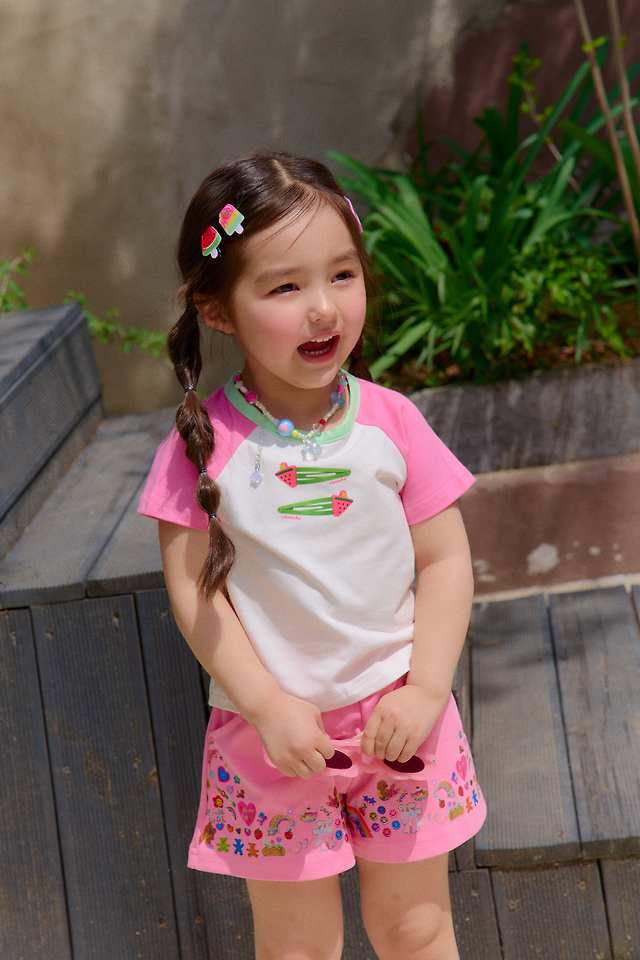 Chouchou Shasha - Korean Children Fashion - #discoveringself - Summer Sticker Pants - 7