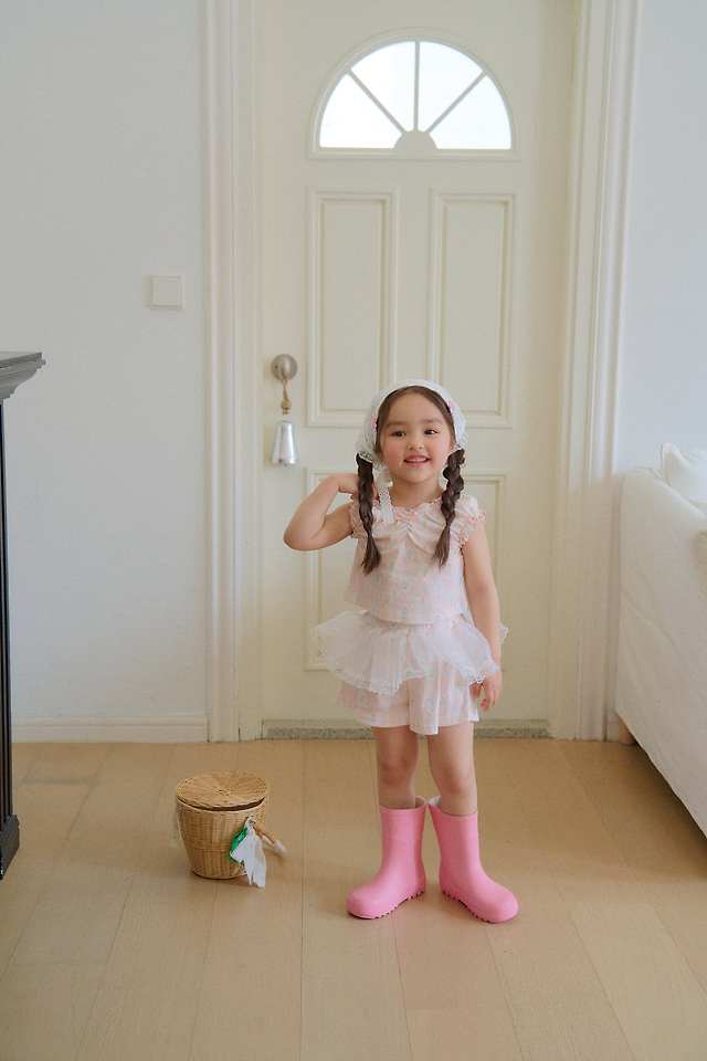 Chouchou Shasha - Korean Children Fashion - #fashionkids - Ice Cream Shirring Top - 9