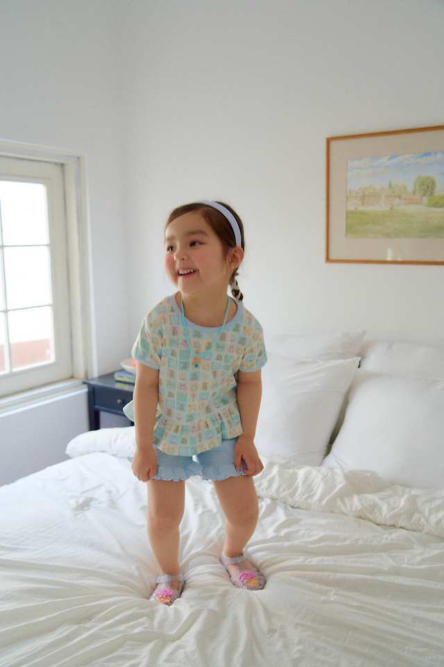 Chouchou Shasha - Korean Children Fashion - #kidsshorts - Cherry Frill Pants - 6