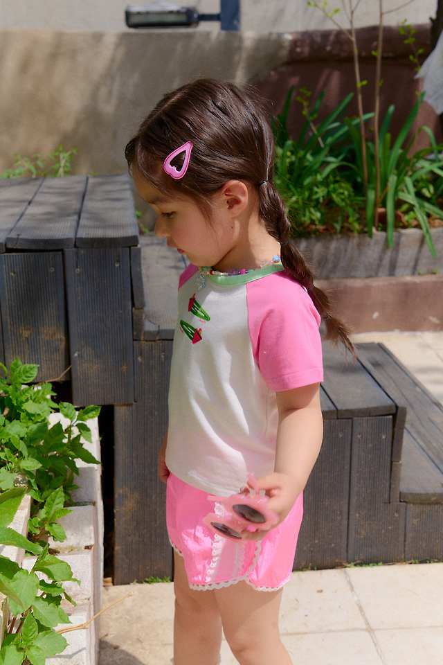 Chouchou Shasha - Korean Children Fashion - #kidsstore - Fruit Tee - 8