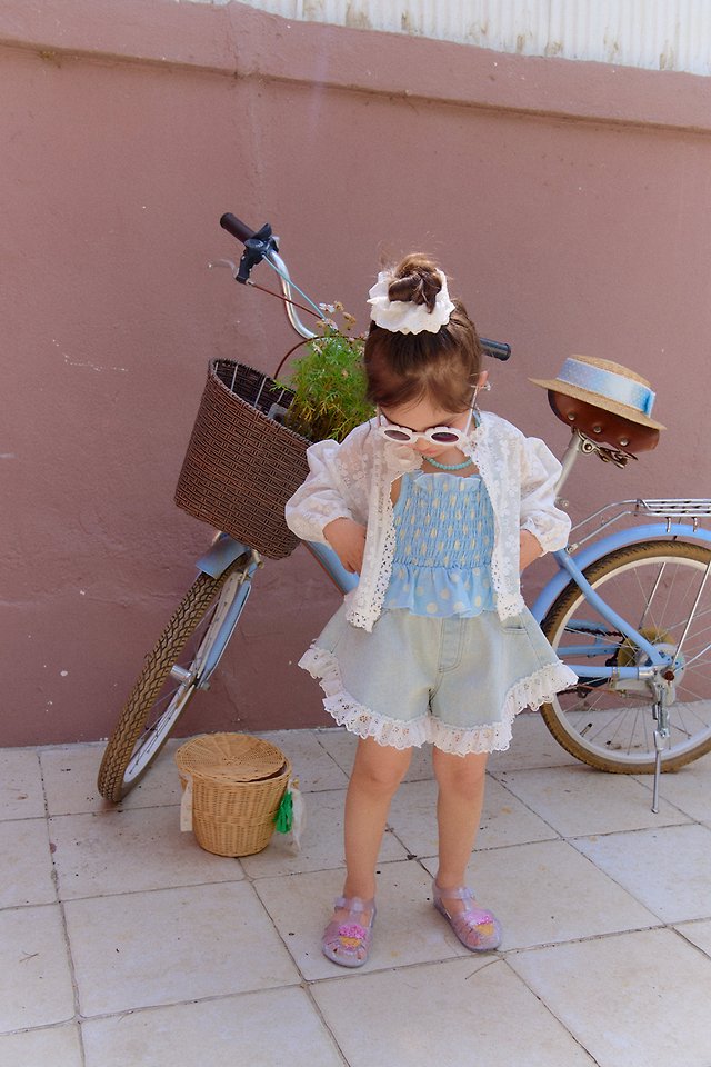 Chouchou Shasha - Korean Children Fashion - #kidsstore - Lace Cardigan - 12