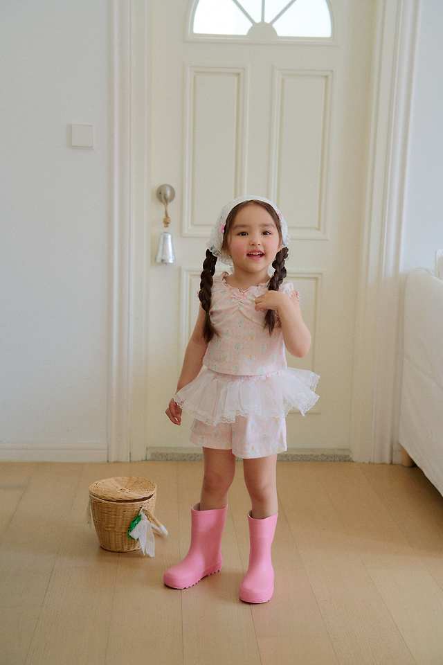 Chouchou Shasha - Korean Children Fashion - #kidzfashiontrend - Ice Cream Shirring Top - 12