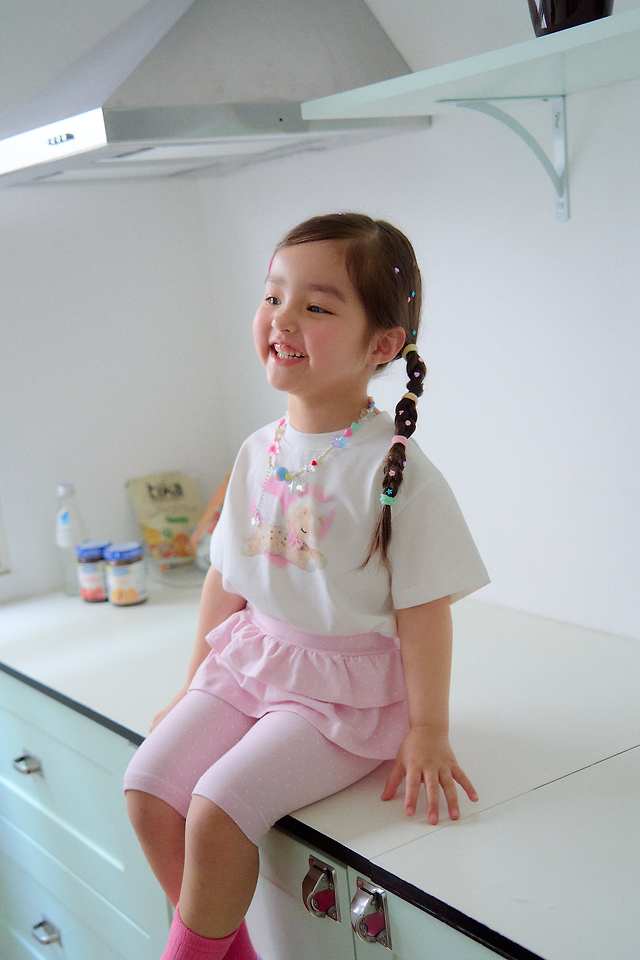 Chouchou Shasha - Korean Children Fashion - #kidzfashiontrend - Unicorn Graphic Short-sleeved Tee - 3