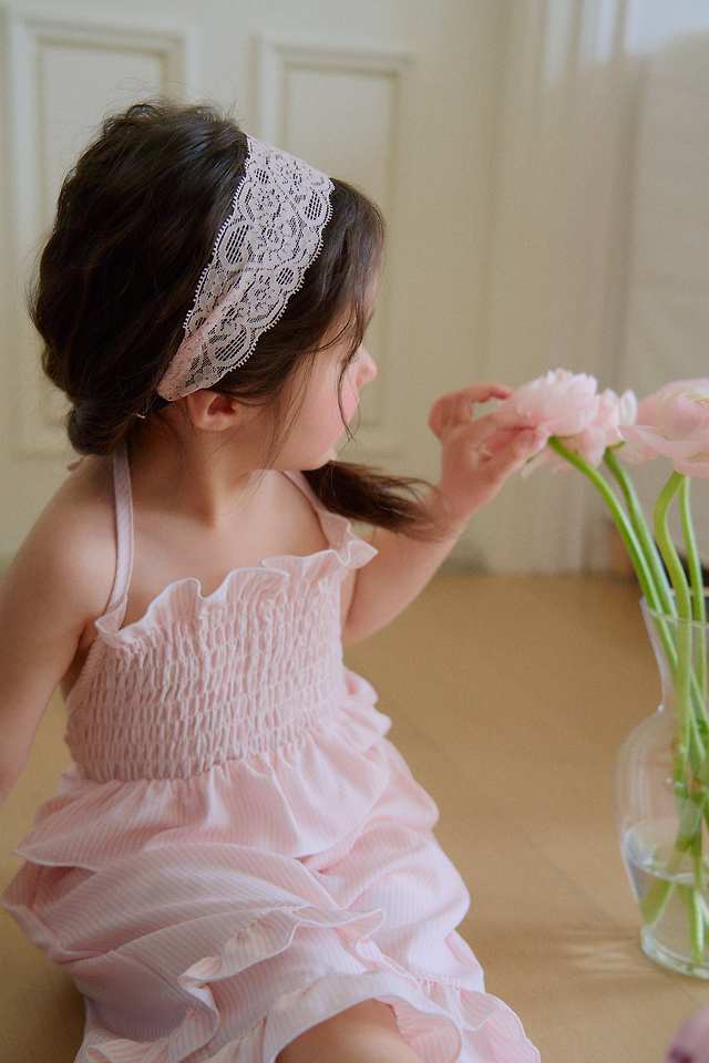 Chouchou Shasha - Korean Children Fashion - #magicofchildhood - Sofia Dotted Smoke Top - 3