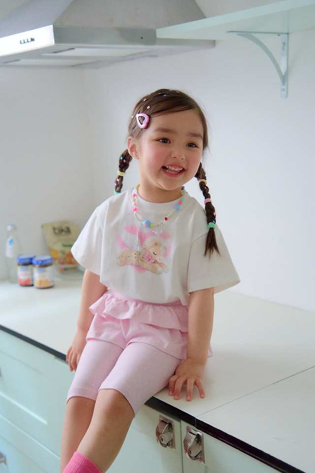 Chouchou Shasha - Korean Children Fashion - #magicofchildhood - Unicorn Graphic Short-sleeved Tee - 6