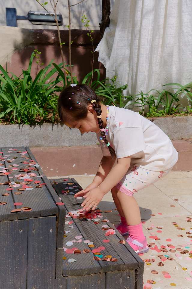 Chouchou Shasha - Korean Children Fashion - #minifashionista - Unicorn Half-Length Leggings - 8