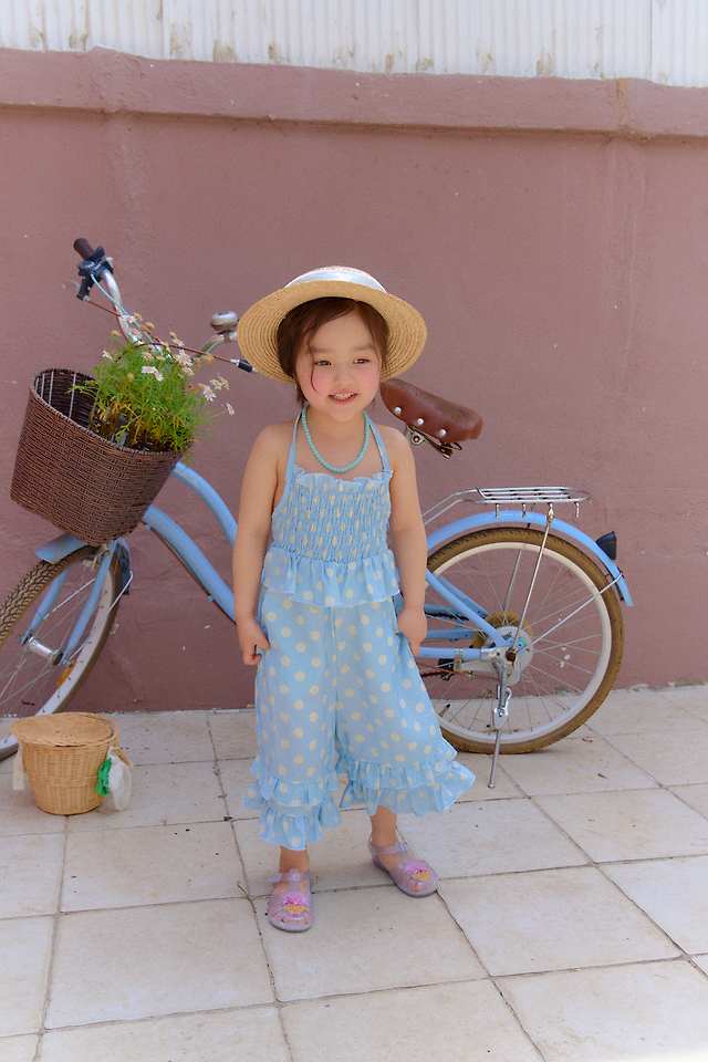 Chouchou Shasha - Korean Children Fashion - #stylishchildhood - Sofia Dotted Smoke Top - 8