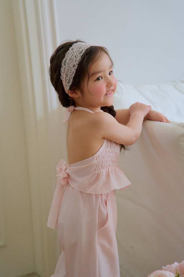 Chouchou Shasha - Korean Children Fashion - #todddlerfashion - Sofia Dotted Smoke Top - 6