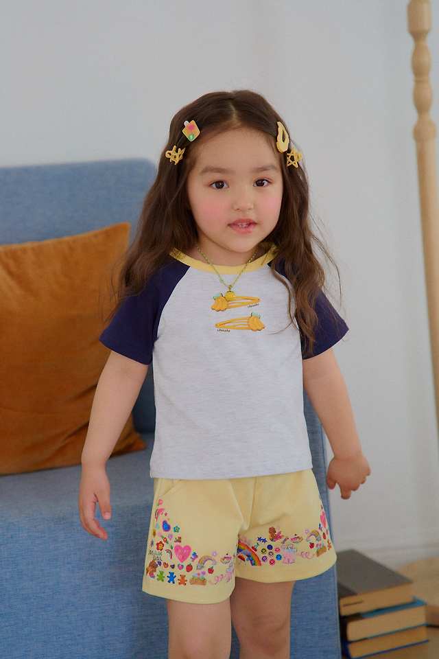 Chouchou Shasha - Korean Children Fashion - #todddlerfashion - Summer Sticker Pants