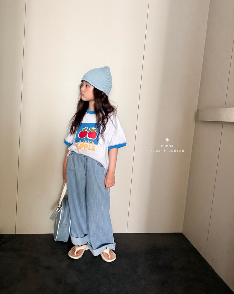 Comma - Korean Children Fashion - #Kfashion4kids - Apple Tee - 8