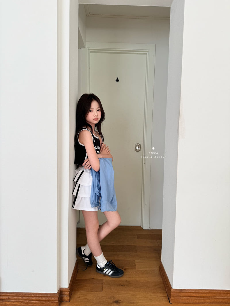 Comma - Korean Children Fashion - #Kfashion4kids - Double Tiered Skirt - 10