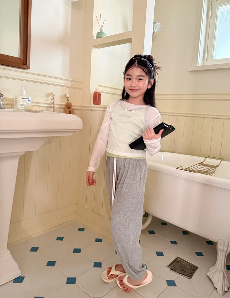 Comma - Korean Children Fashion - #kidzfashiontrend - Soft Jogger Pants - 4