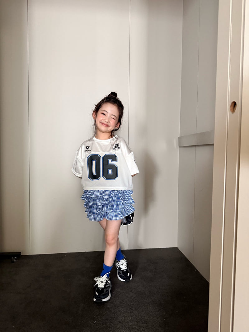 Comma - Korean Children Fashion - #Kfashion4kids - Check Skort - 9
