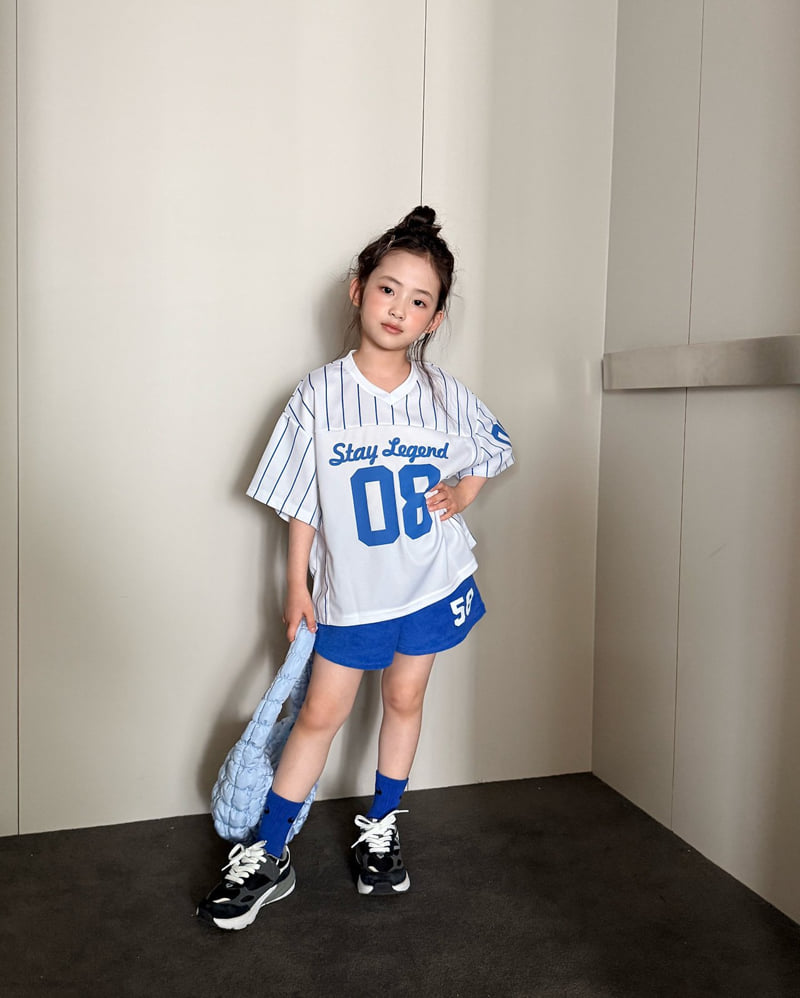 Comma - Korean Children Fashion - #kidzfashiontrend - 58 Shorts Blue - 4