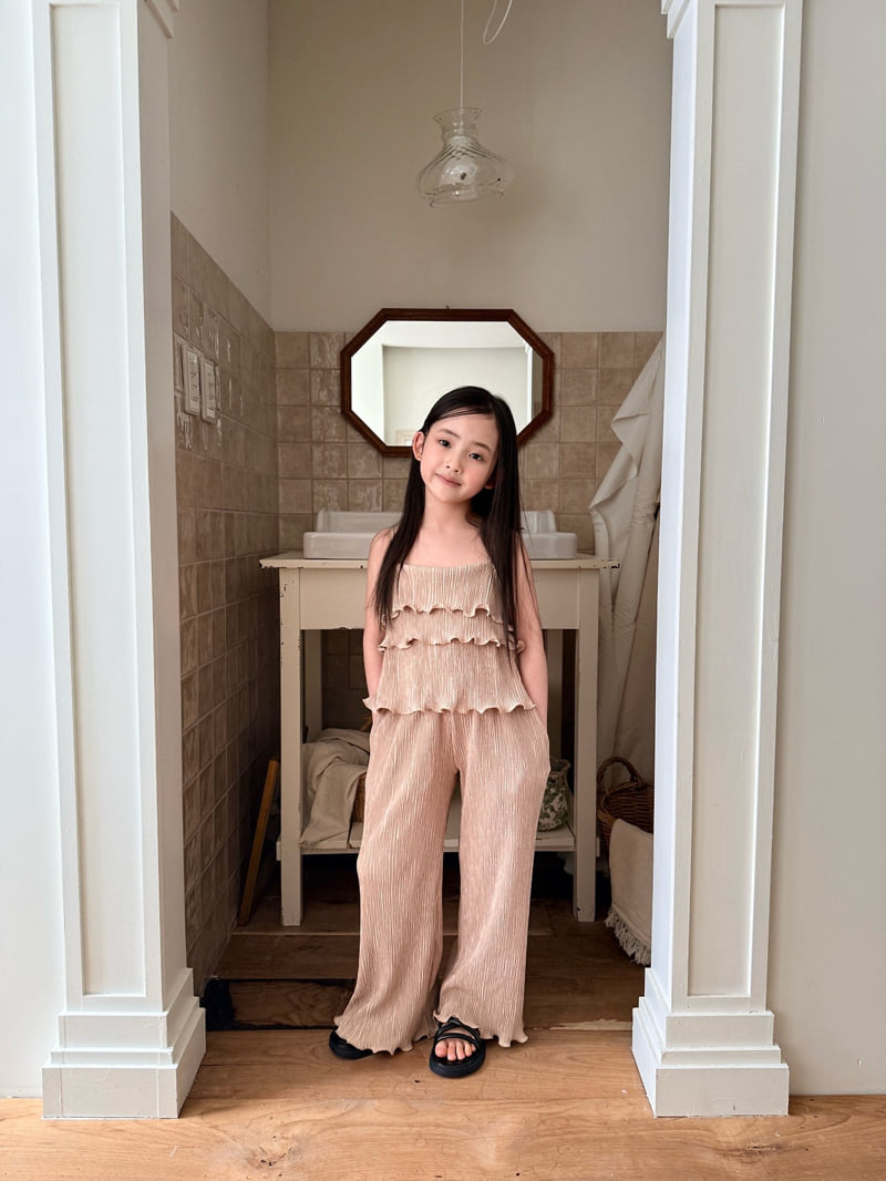Comma - Korean Children Fashion - #childofig - Tiered Pleated Set - 11