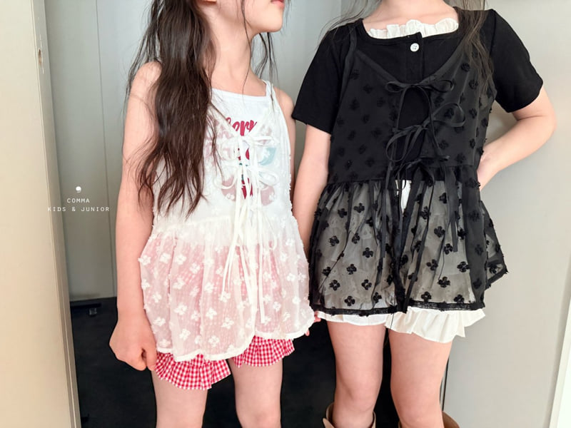 Comma - Korean Children Fashion - #childofig - Sheer Sleeveless - 6