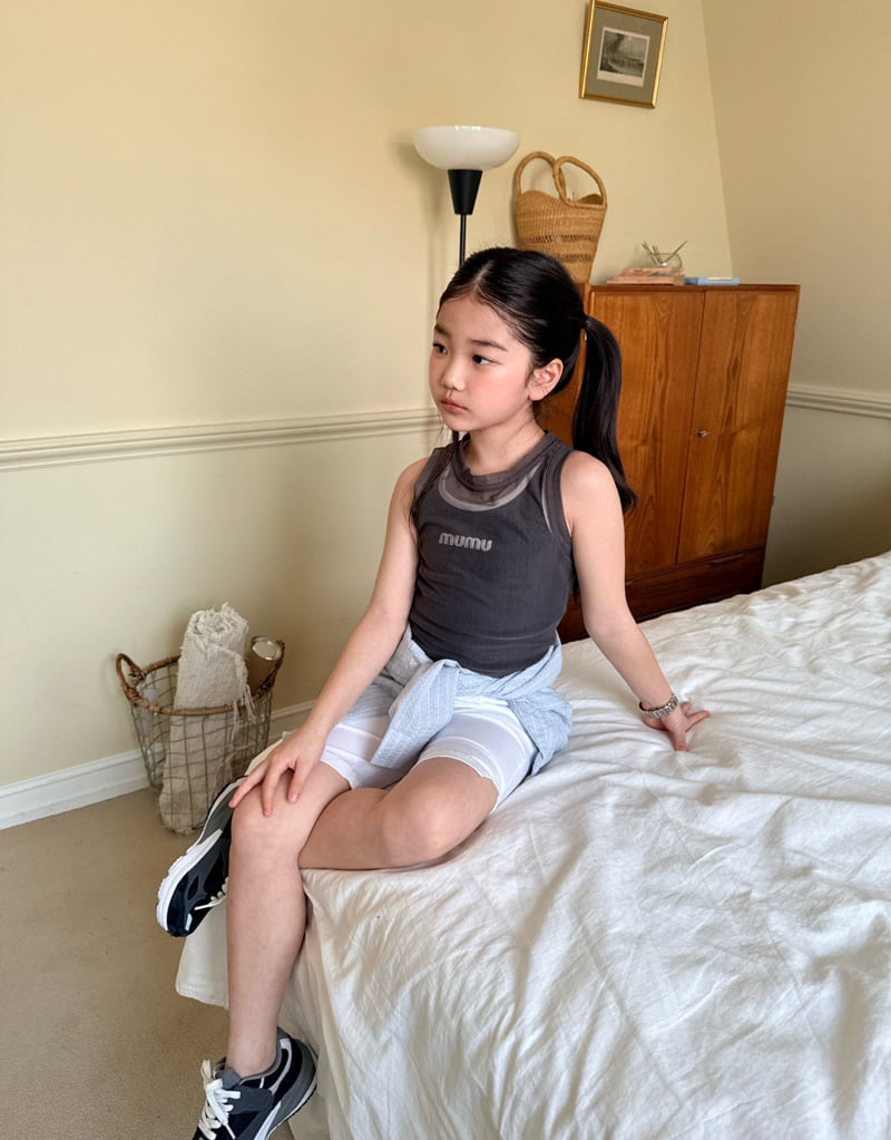 Comma - Korean Children Fashion - #childofig - Mesh Sleeveless - 10