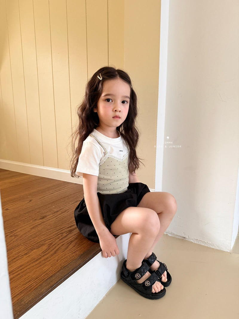 Comma - Korean Children Fashion - #childofig - Layered Dot Tee - 6
