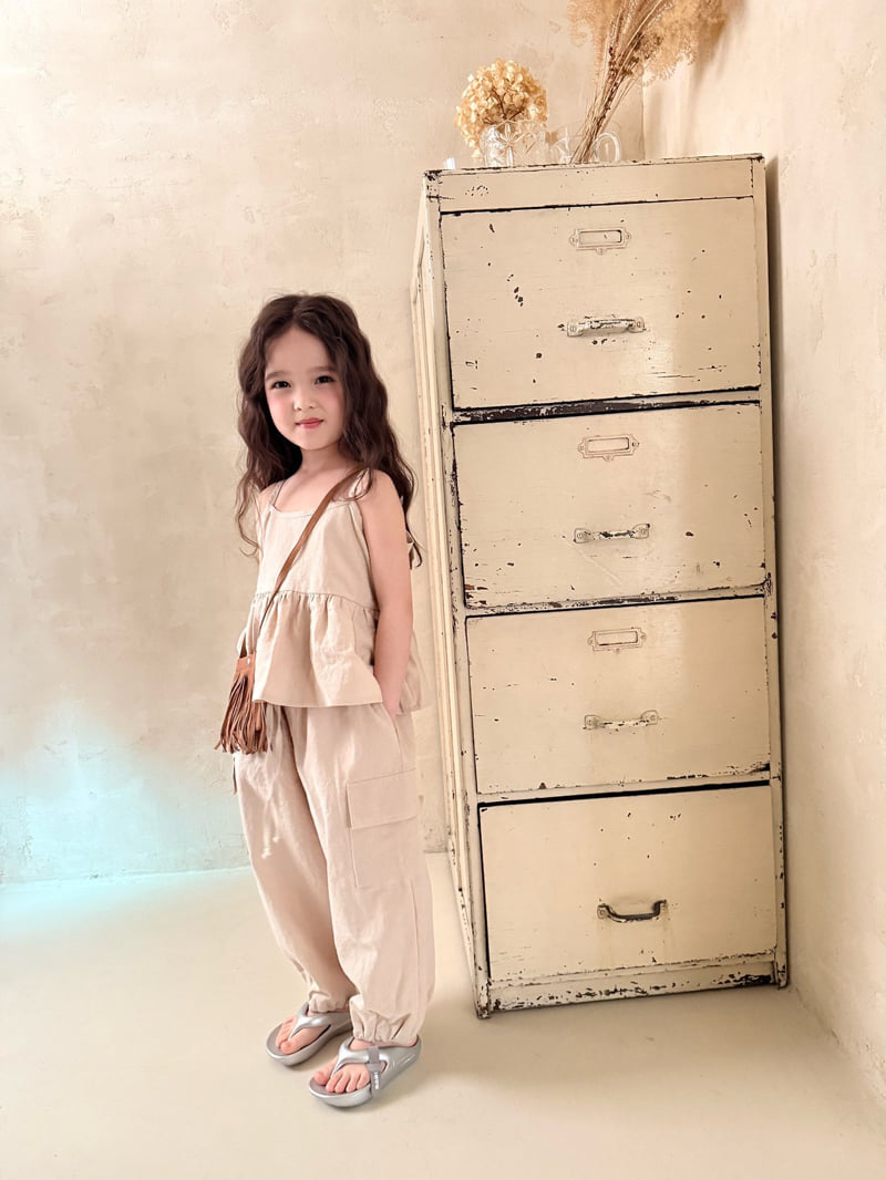 Comma - Korean Children Fashion - #childrensboutique - Linen Frill Sleeveless - 7