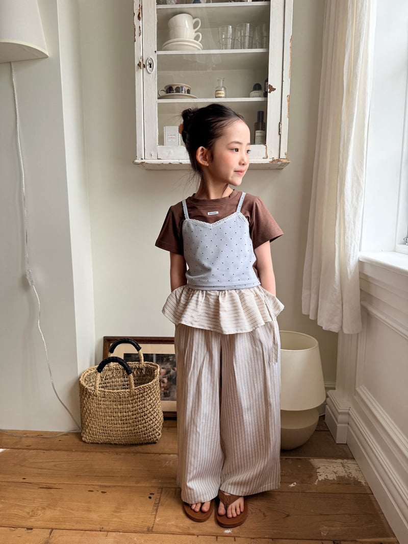 Comma - Korean Children Fashion - #childrensboutique - Layered Dot Tee - 8