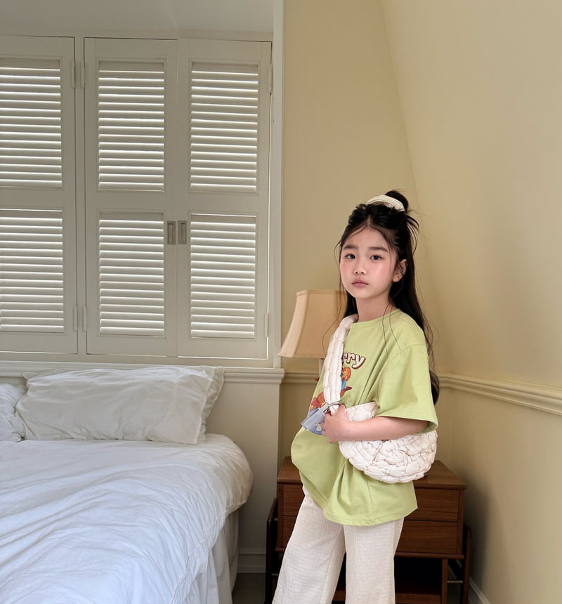 Comma - Korean Children Fashion - #designkidswear - Berry Bear Tee - 10