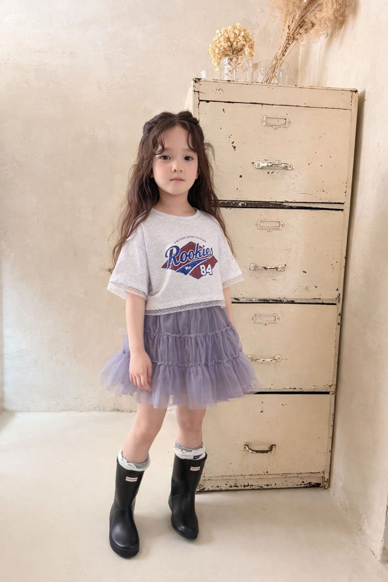 Comma - Korean Children Fashion - #designkidswear - Tulle Tiered Skirt - 3