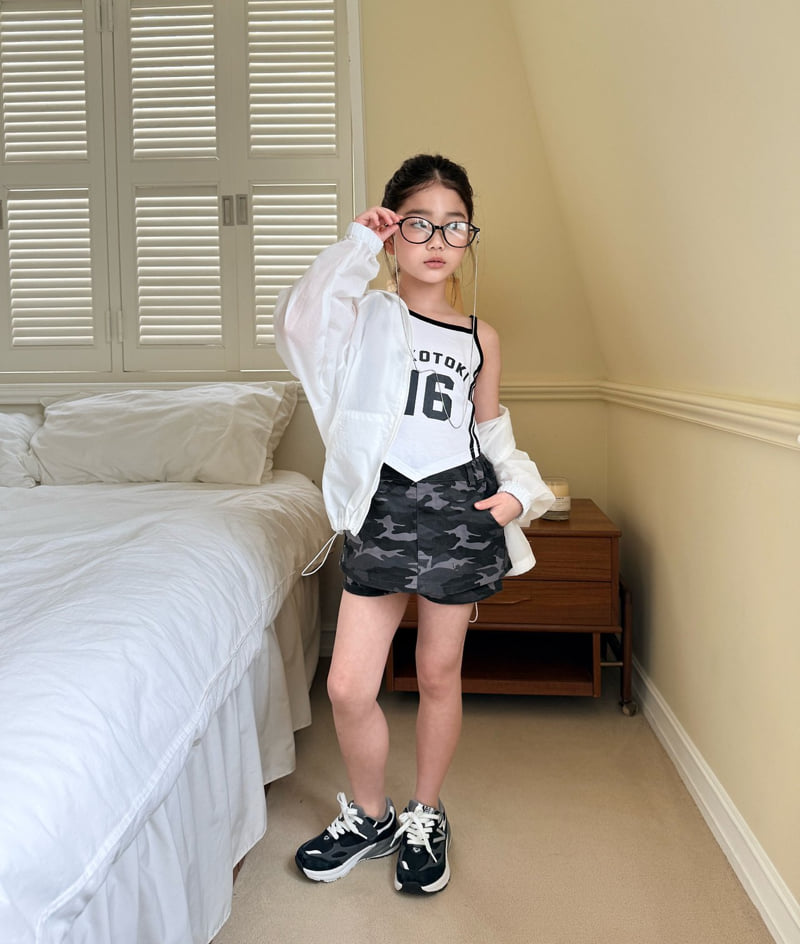 Comma - Korean Children Fashion - #designkidswear - Camo Skort - 7