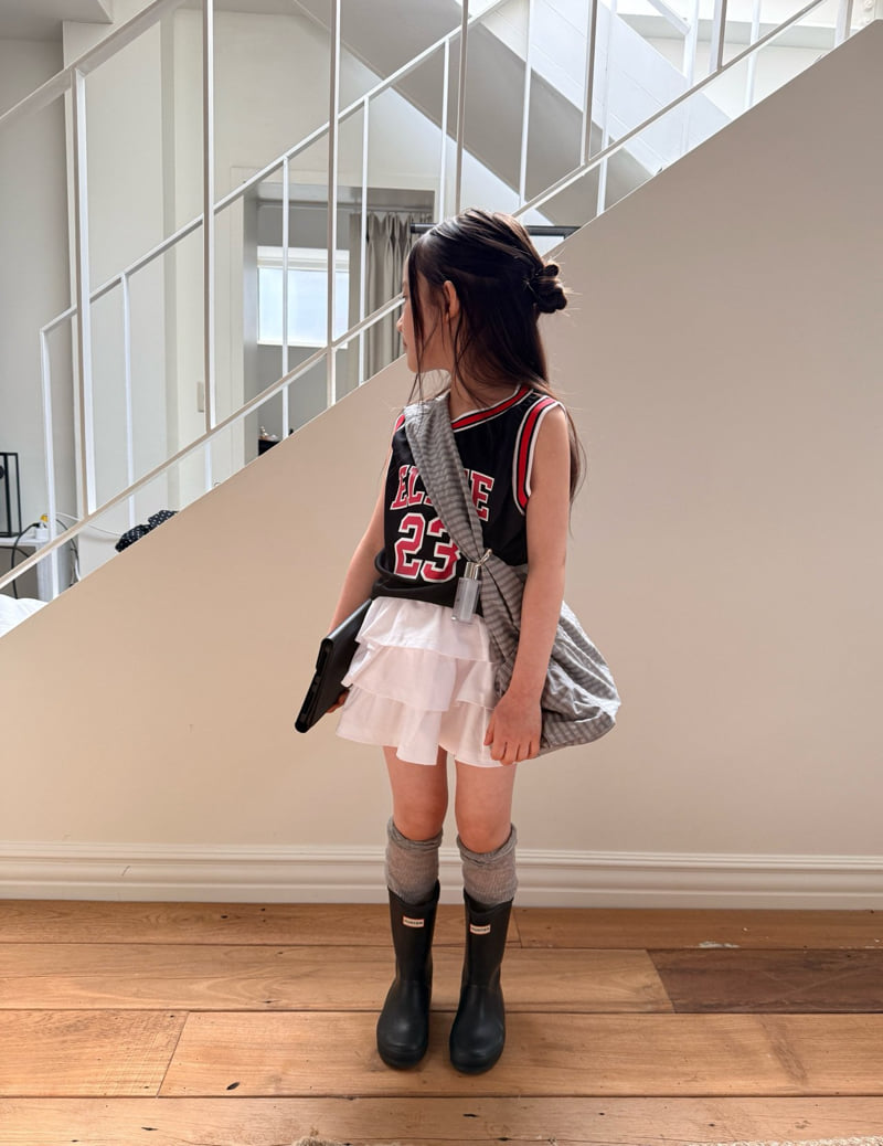 Comma - Korean Children Fashion - #discoveringself - 23 Mesh Sleeveless - 8