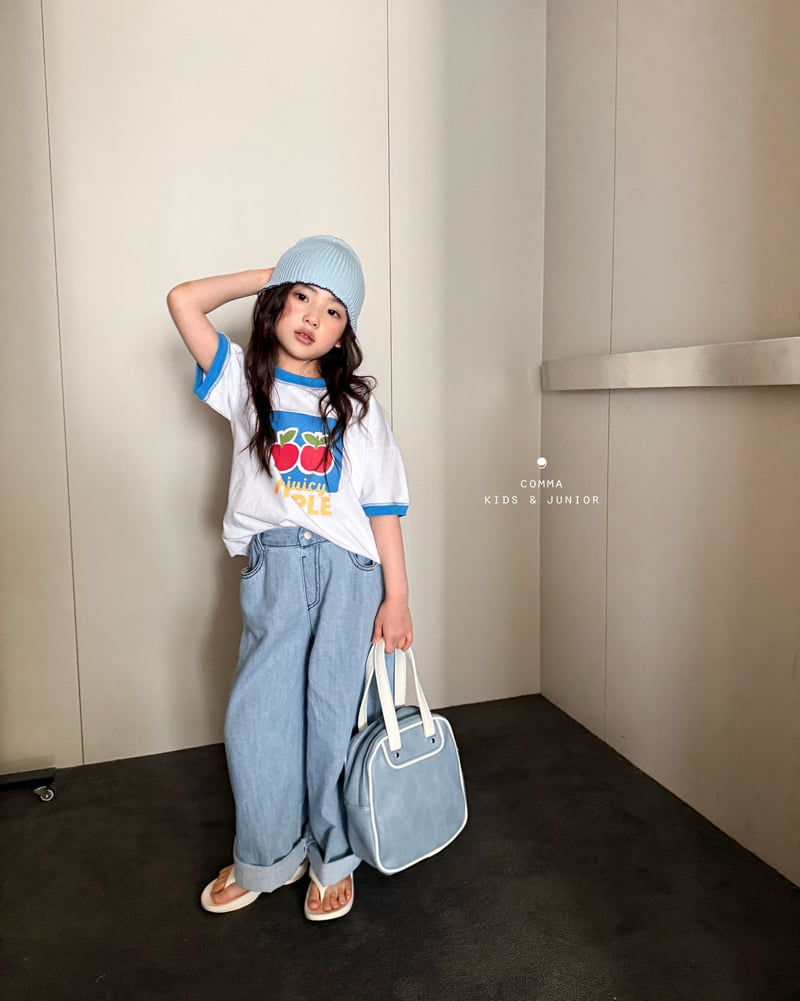 Comma - Korean Children Fashion - #discoveringself - Apple Tee - 3