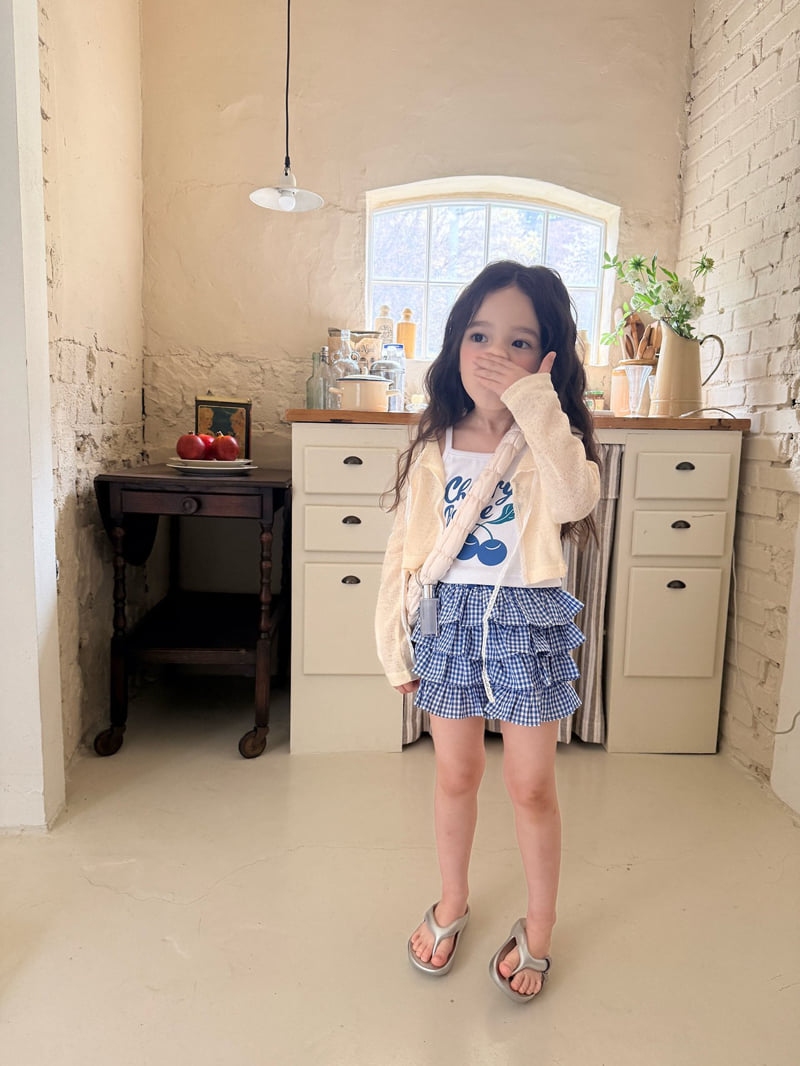 Comma - Korean Children Fashion - #discoveringself - Cherry Sleeveless - 12