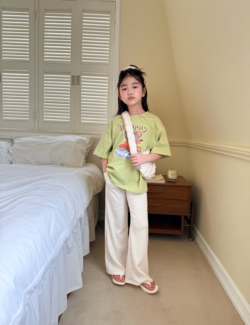 Comma - Korean Children Fashion - #discoveringself - Berry Bear Tee - 11