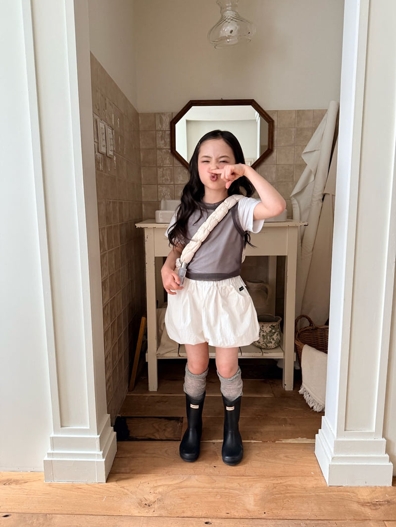 Comma - Korean Children Fashion - #discoveringself - Slanted V Tee - 10