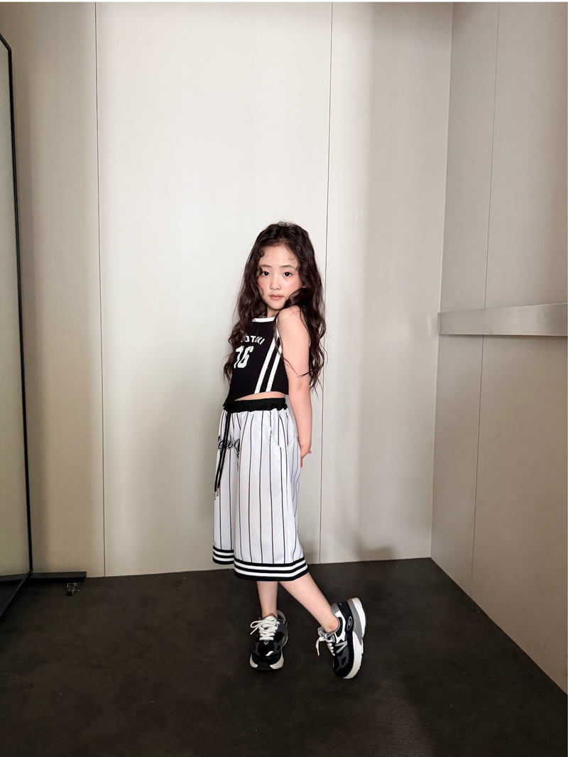 Comma - Korean Children Fashion - #designkidswear - Mesh Bermuda Pants - 4