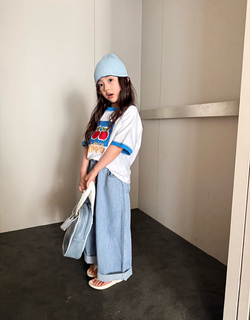 Comma - Korean Children Fashion - #discoveringself - Apple Tee - 4