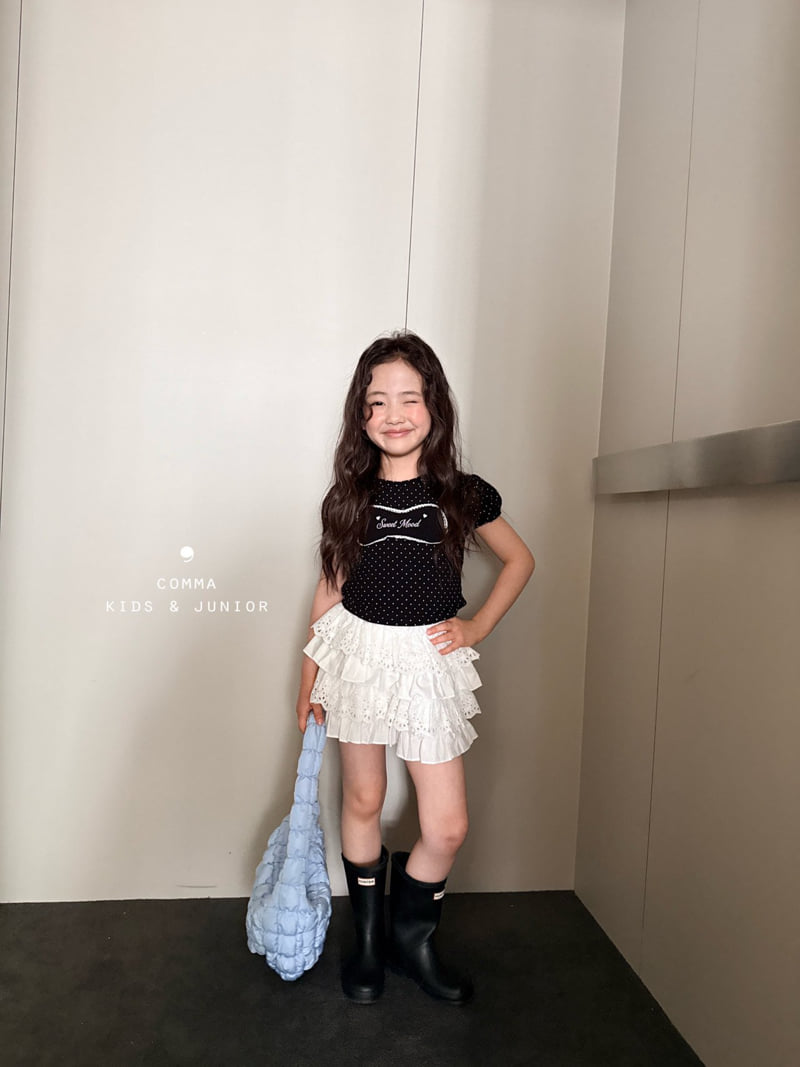 Comma - Korean Children Fashion - #fashionkids - Mini Dot Tee - 11