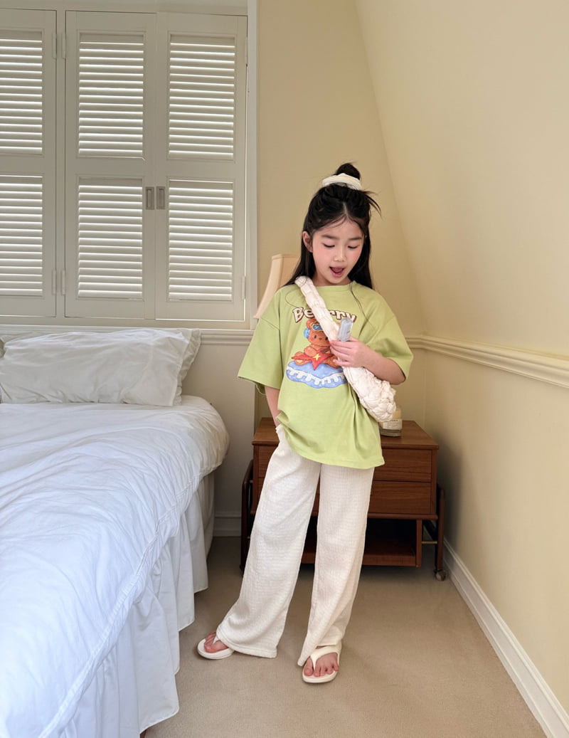 Comma - Korean Children Fashion - #fashionkids - Berry Bear Tee - 12