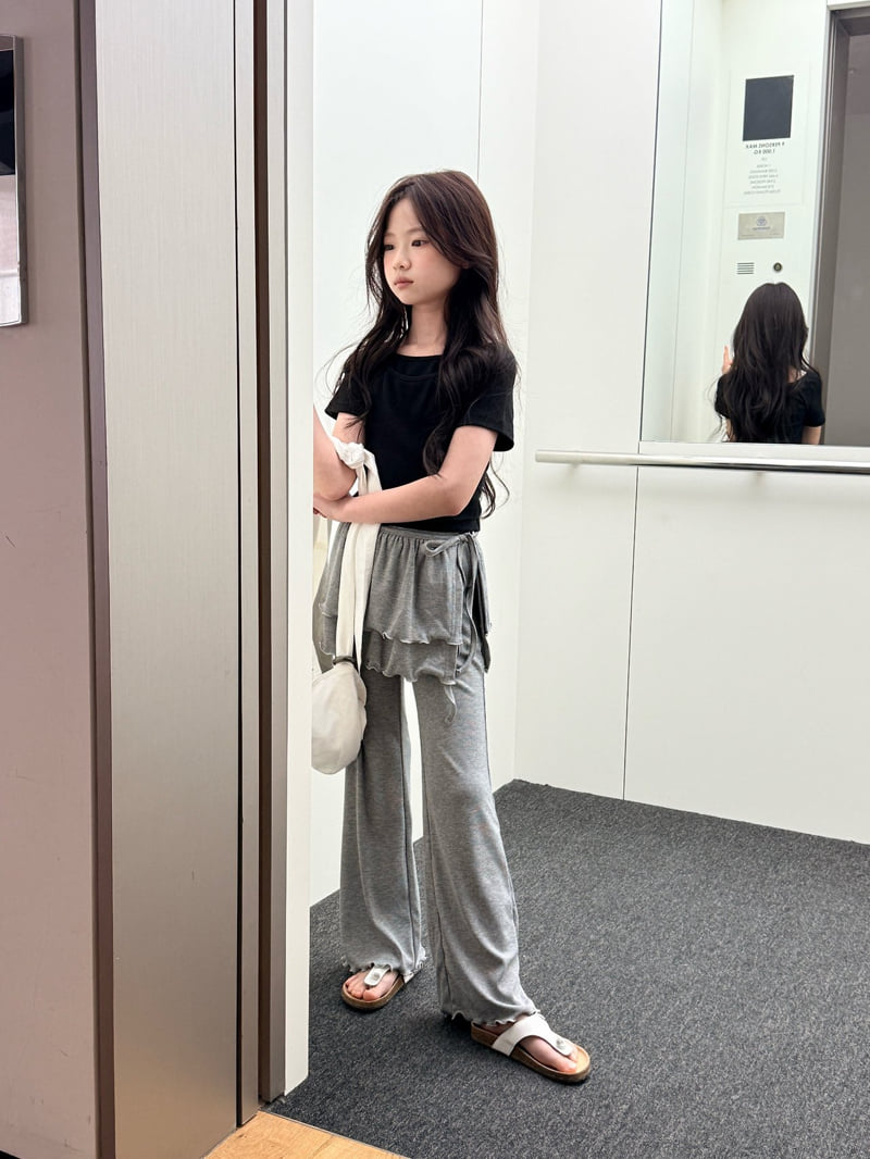 Comma - Korean Children Fashion - #fashionkids - Strap Tee - 8