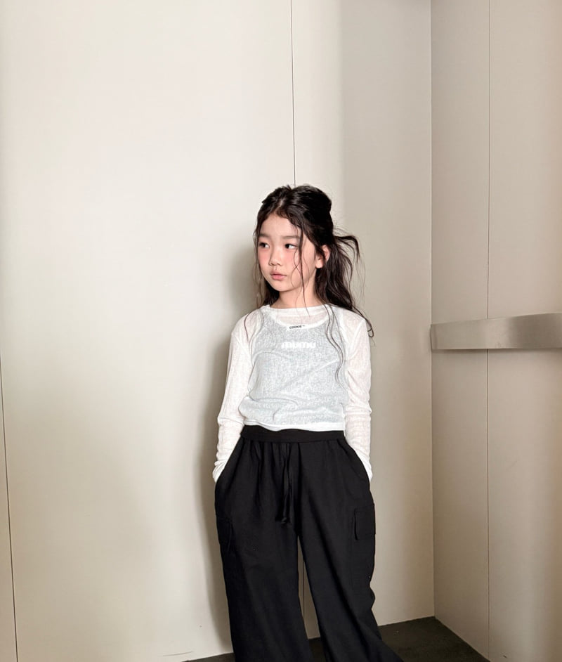 Comma - Korean Children Fashion - #fashionkids - Sheer Label Tee